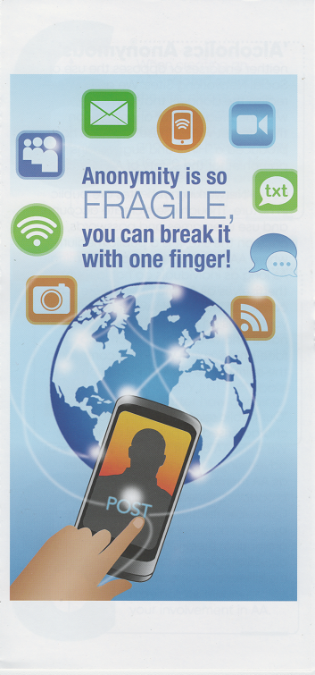 Social Anonymity Flyer