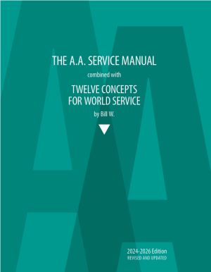 A.A. Service Manual/Twelve Concepts PRINTED