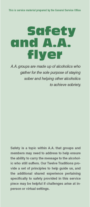 Safety and AA flyer