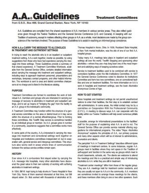 Guidelines - Treatment Committees