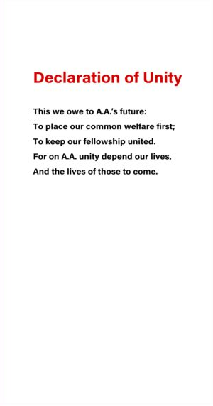 "Declaration of Unity" Banner